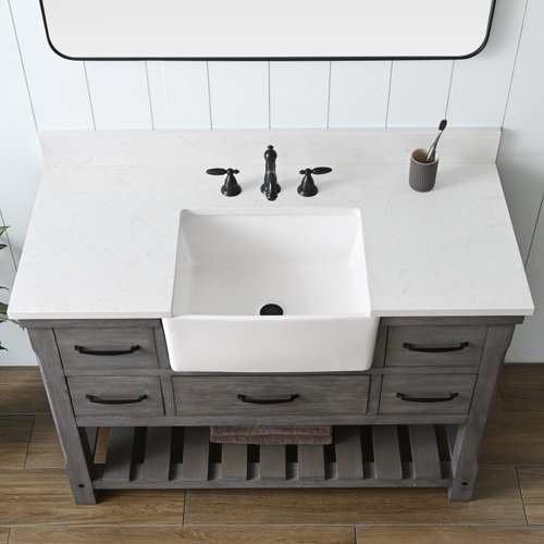 Greyleigh™ Mexborough 48'' Freestanding Single Bathroom Vanity with